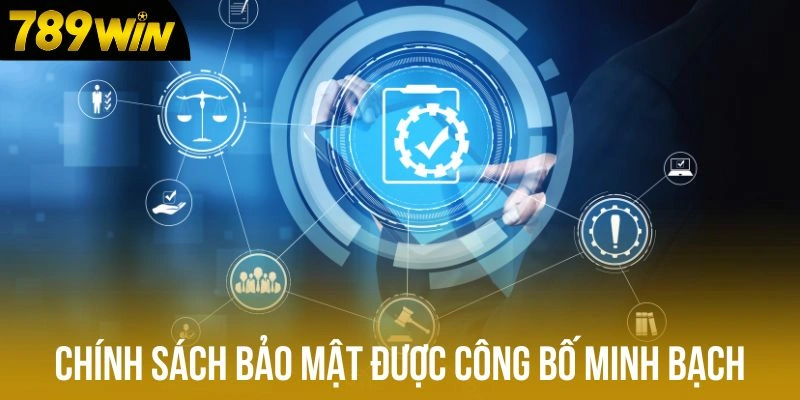 Chính sách bảo mật 789win được công bố minh bạch