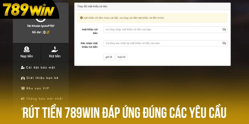 Rút tiền 789win đáp ứng đúng các yêu cầu từ nhà cái Rút tiền 789win đáp ứng đúng các yêu cầu từ nhà cái